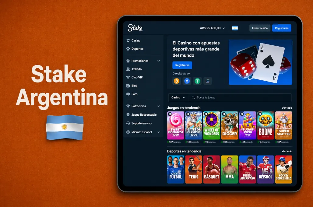 Información esencial de Stake Argentina