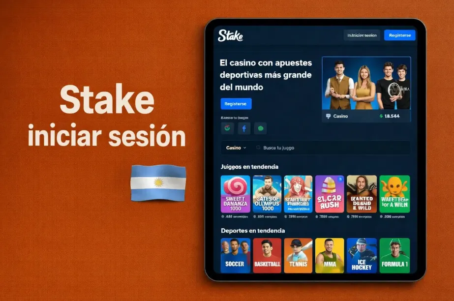 Cómo iniciar sesión en Stake