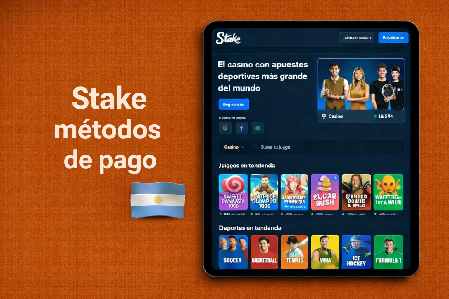 Cómo depositar y retirar en casino Stake