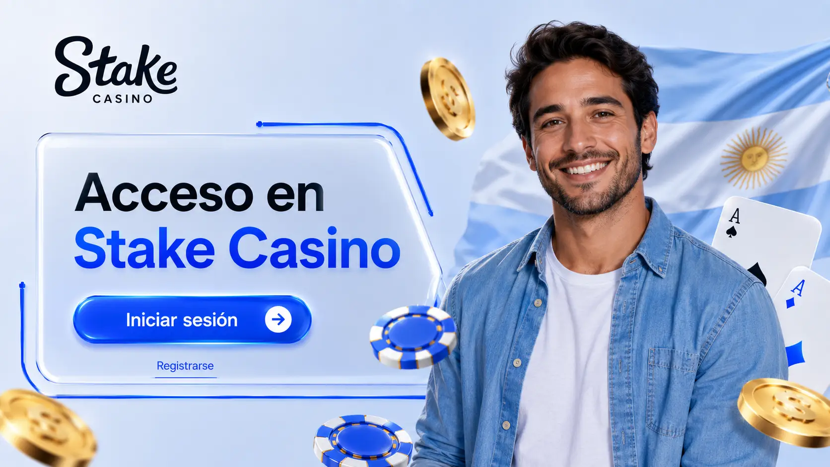 Acceso en Stake Casino