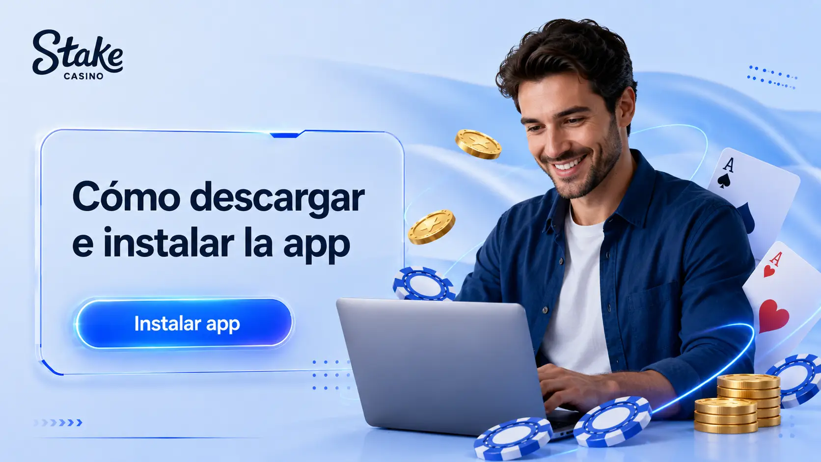 Paso a paso: cómo descargar e instalar la app oficial de Stake en tu celular